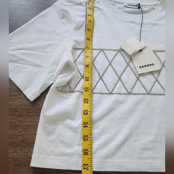 Sandro Diamond Top‎ | Size 0 - Picture 12 of 12